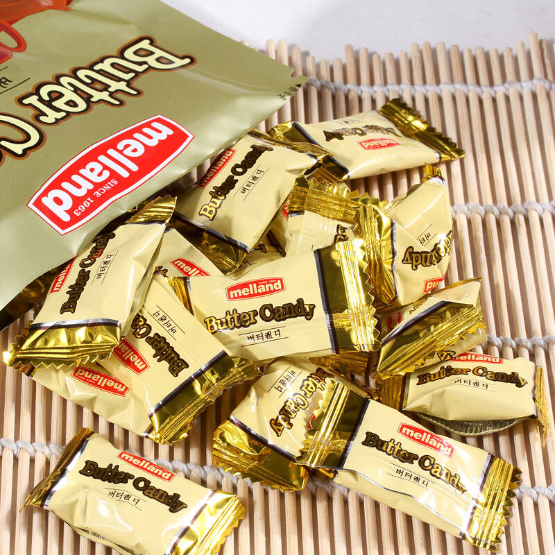 国际牌甜梦黄油糖500g/一组(共计5袋) 韩国进口零食 儿童糖果 喜糖