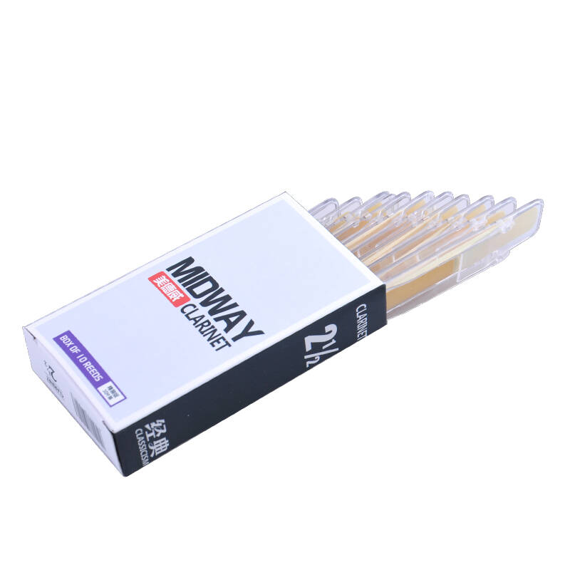 【midway美德威】专业高档单簧管/黑管哨片 10片/盒 2.5号