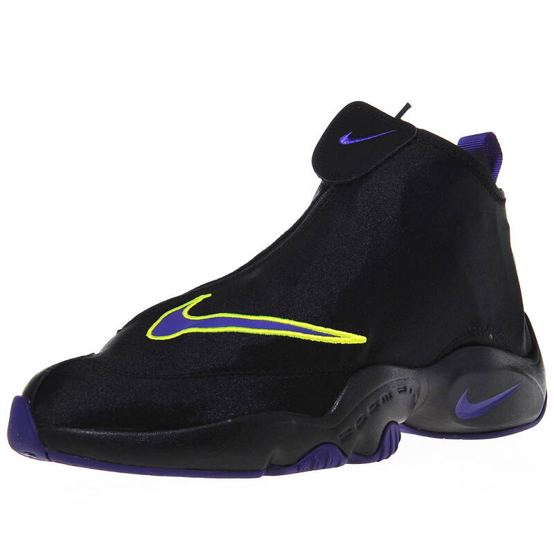 耐克nike 加里佩顿 男子气垫篮球鞋 616772 616773 黑紫616772-003 42