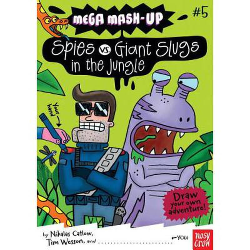 spies vs. giant slugs in the jungle