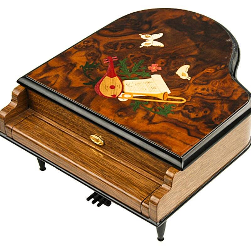 韵升rhymes 78音 精品定制系列 创意礼品 玩具 八音盒 木制 钢琴音乐