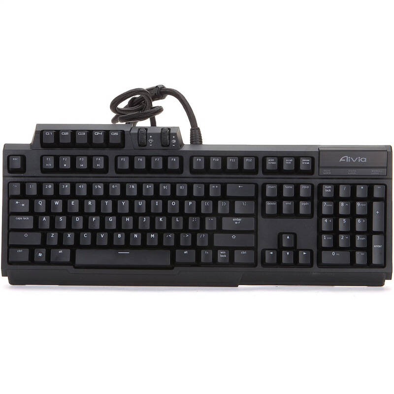 技嘉(gigabyte) aivia osmium cherry茶轴-白色背光 机械键盘