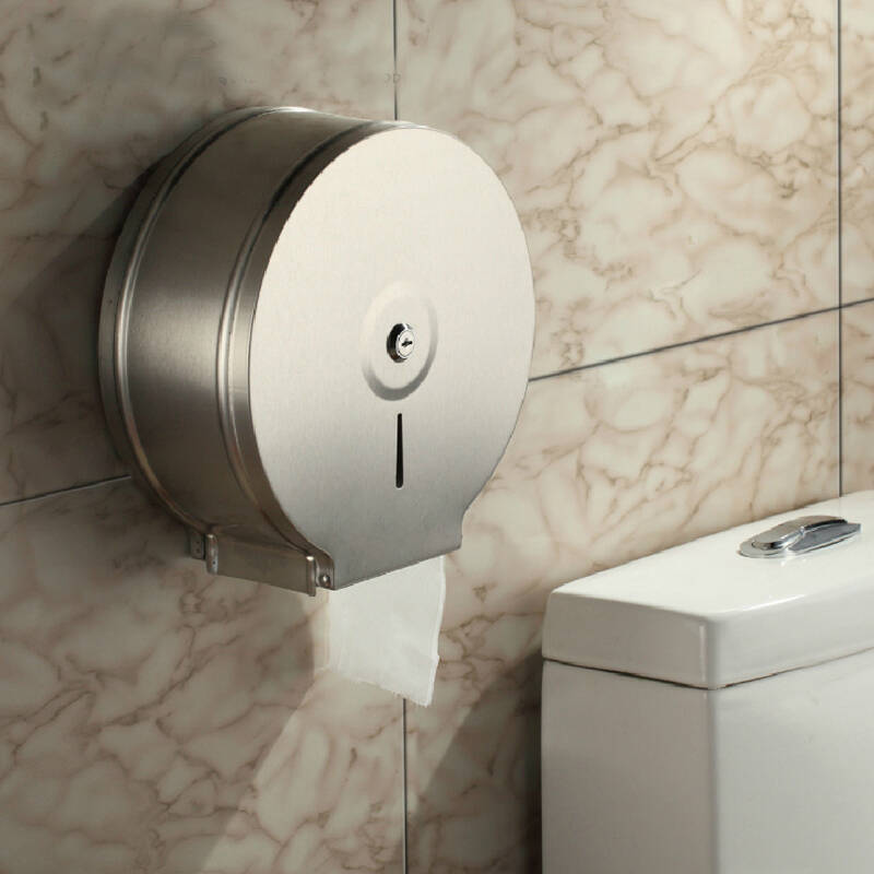 北奥不锈钢大卷纸盒 纸巾盒 厕所卫生间大卷筒纸巾盒 纸巾架