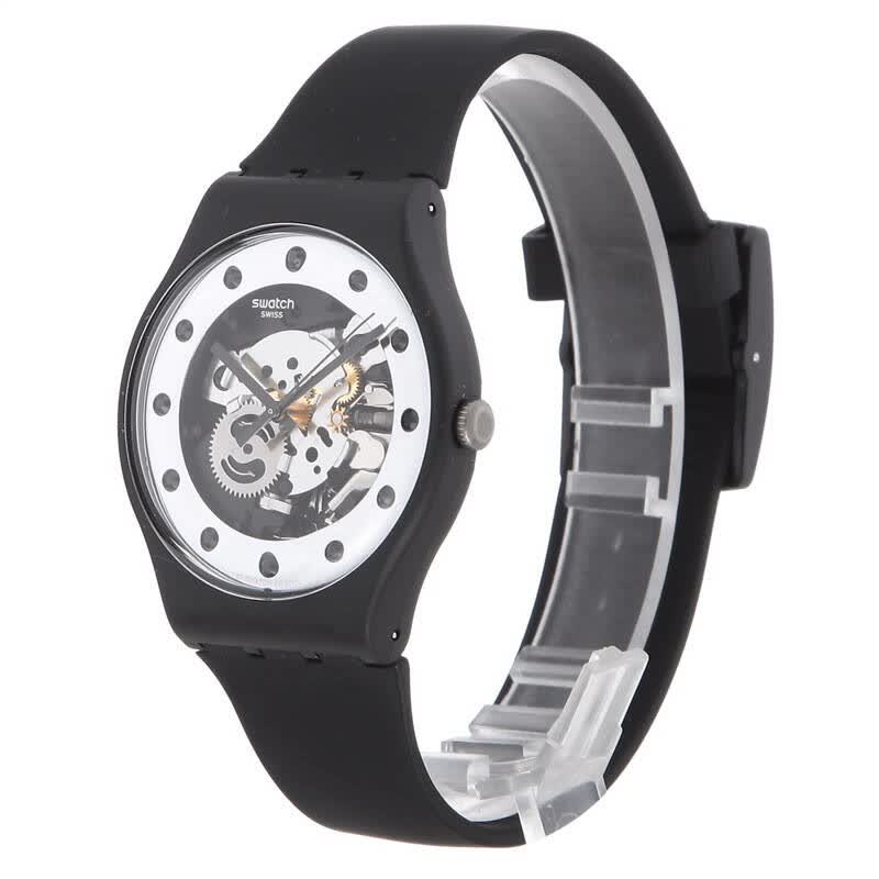 斯沃琪swatch 原创系列石英中性表 银魅 suoz147