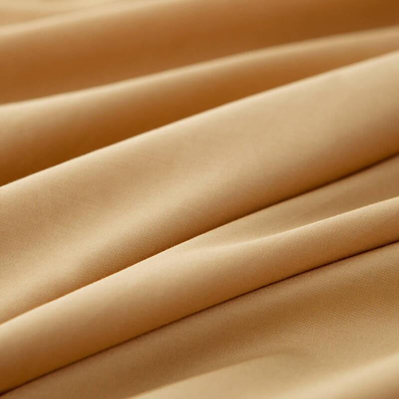 慢漫家纺 纯棉床笠 床垫套 纯色素色 驼色 简约 床上用品 驼色 1.
