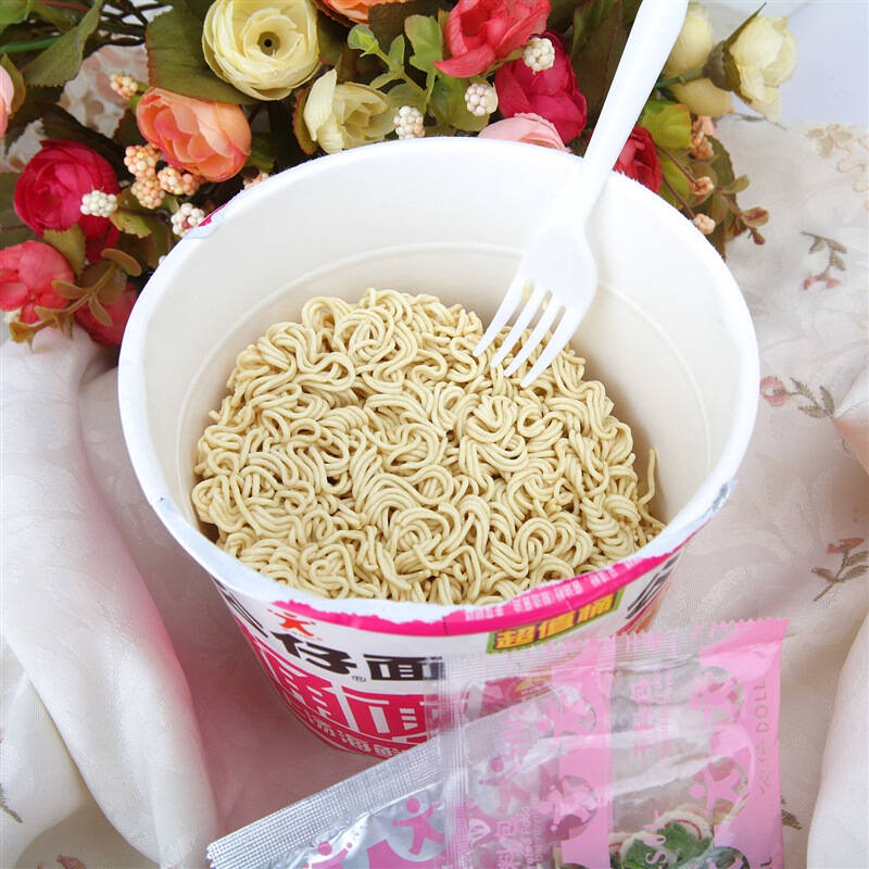 公仔面(doll) 桶面 上汤海鲜味道 91g 桶装