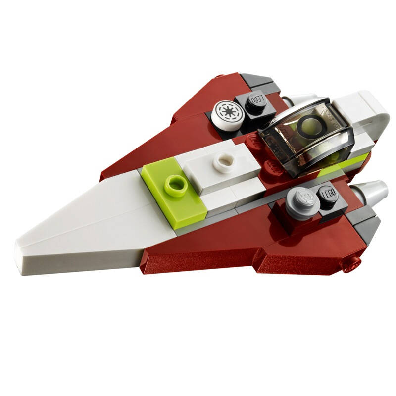 (lego) star wars 星球大战系列 绝地星际战斗机和卡明诺星球 75006