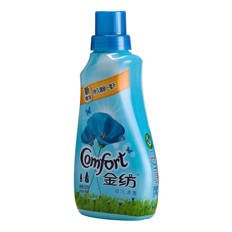 金纺(comfort)衣物护理剂 新精华系列 晨风清香500ml(柔顺剂)
