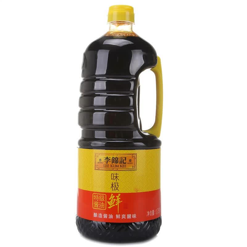 李锦记 味极鲜 特级酱油 1.75l 自营