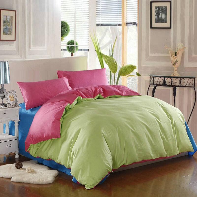 尚朵shero 床品家纺 优纯系列之青苹果活性四件套 1.