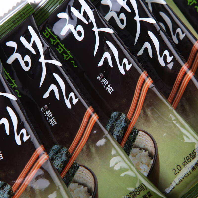 韩国进口清净园香脆海苔2g*10包