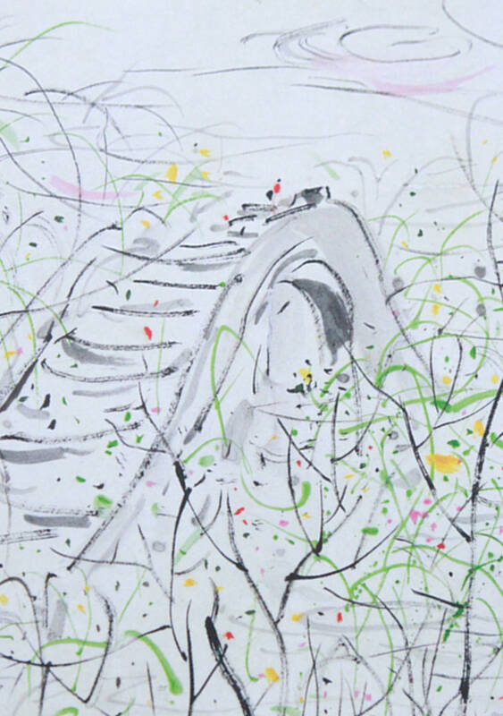 吴冠中艺术明信片·春天 京东自营