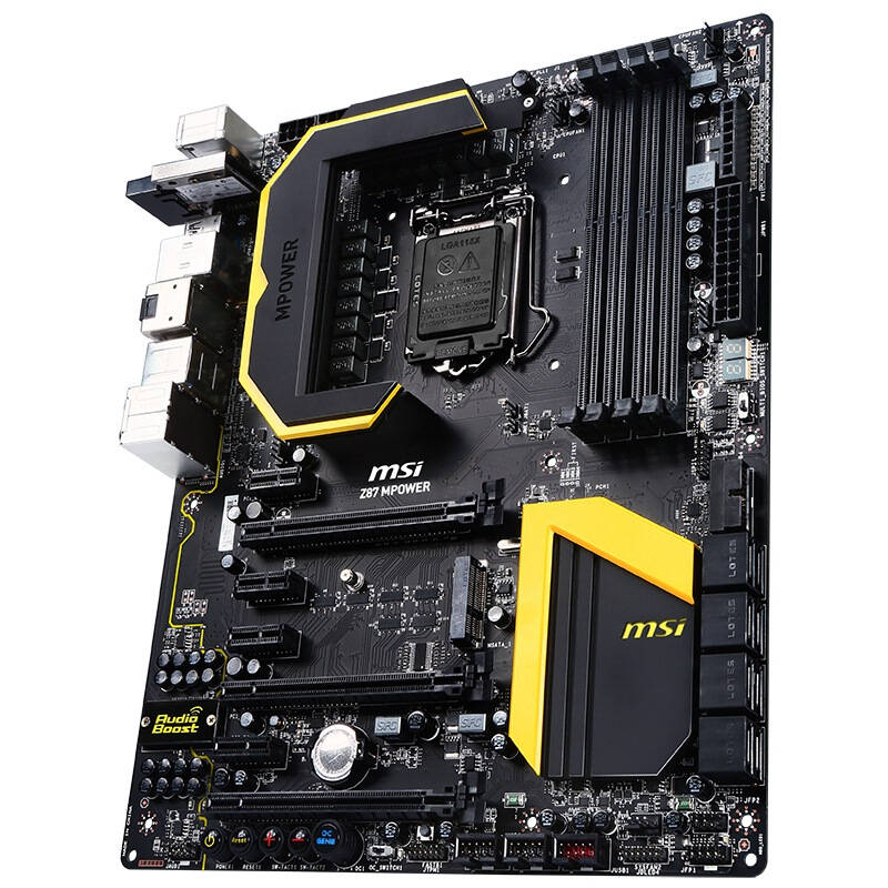 微星(msi) z87 mpower主板(intel z87/lga 1150)