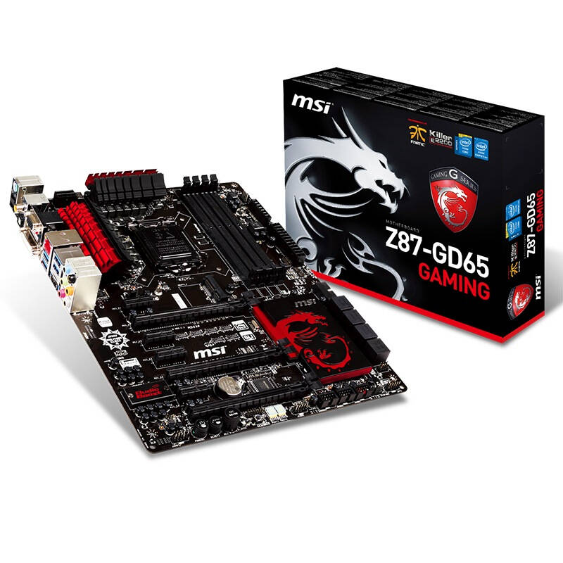 微星(msi) z87-gd65 gaming主板(intel z87/lga 1150)
