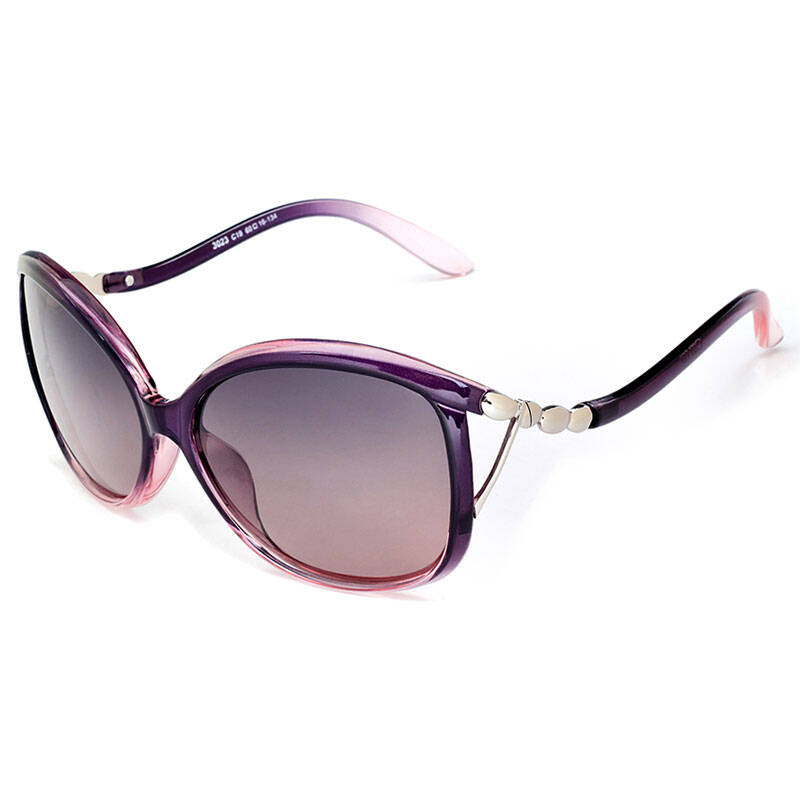 柯蒂斯(curtis)偏光太阳镜女款防晒大框修脸墨镜女士驾驶镜眼镜3023