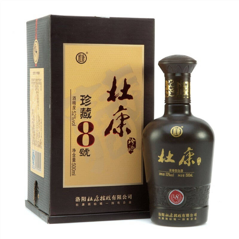 杜康珍藏8号52度500ml 京东自营