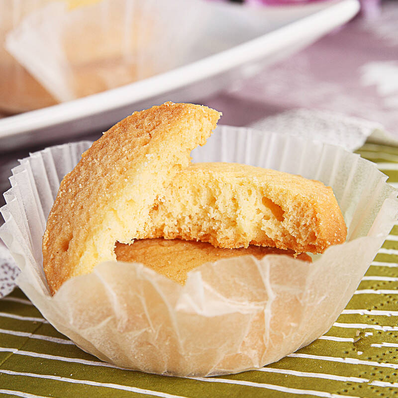 陶陶居 广州特产 牛油曲奇500g 曲奇饼干蓝罐铁盒丹麦风味休闲食品