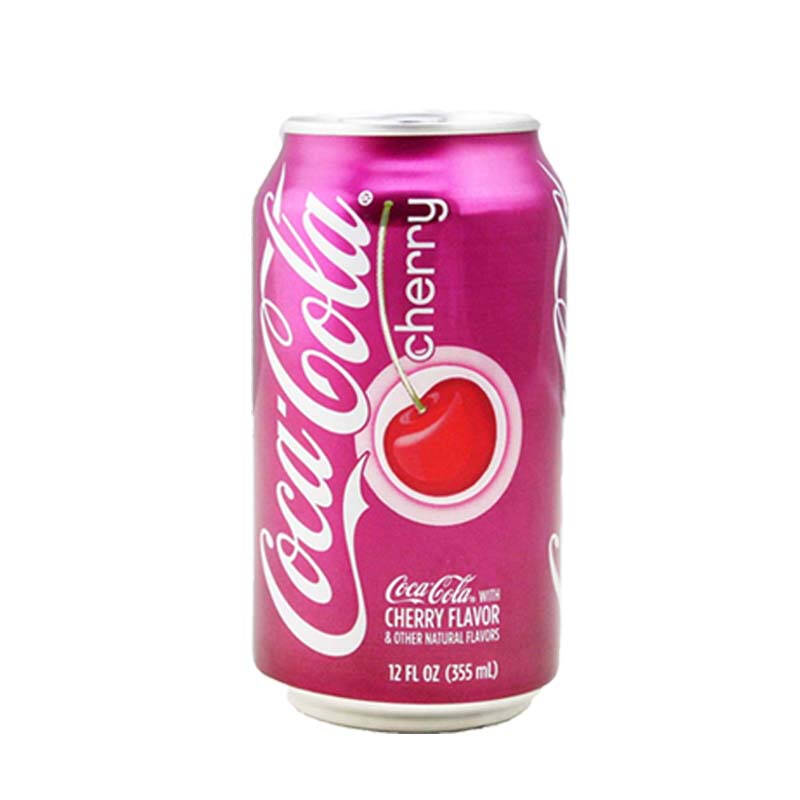 美国进口可乐 cocacola可口可乐 樱桃味 355ml *1听
