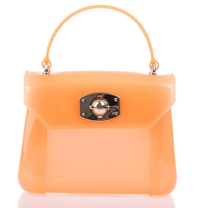 furla 芙拉 女士橙色 candy糖果包果冻包手提肩背斜跨包 b880 707553