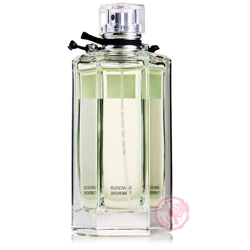 古驰gucci花之舞女士香水系列 雅致晚香玉绿色简装100ml
