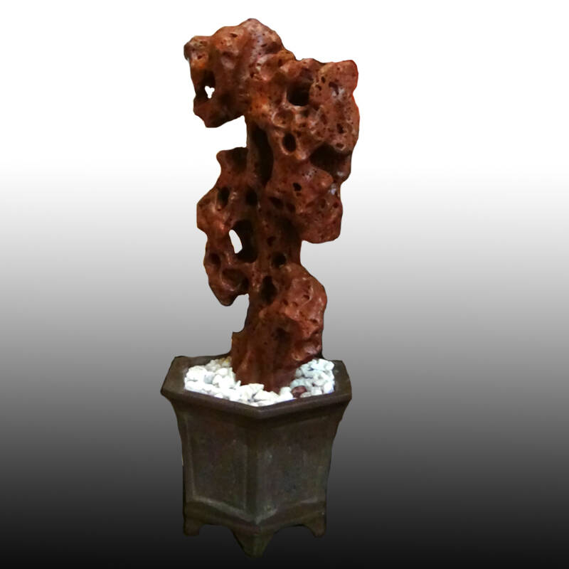 商务景观石 红英石摆件 奇石欣赏 文化礼品