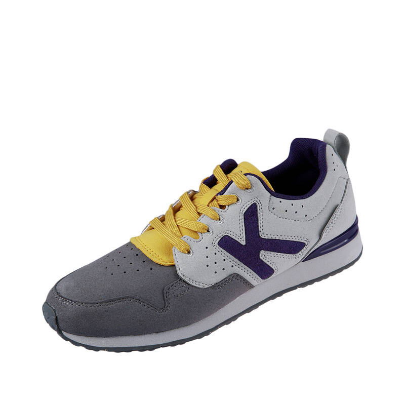 kappa卡帕背靠背 惠 男运动鞋运动跑鞋 男复古跑鞋 k0355mm61 灰色 43