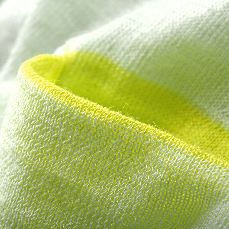 妖精的口袋 小清晨 2015春装 田园镂空撞色针织衫 1419065 浅水绿 l