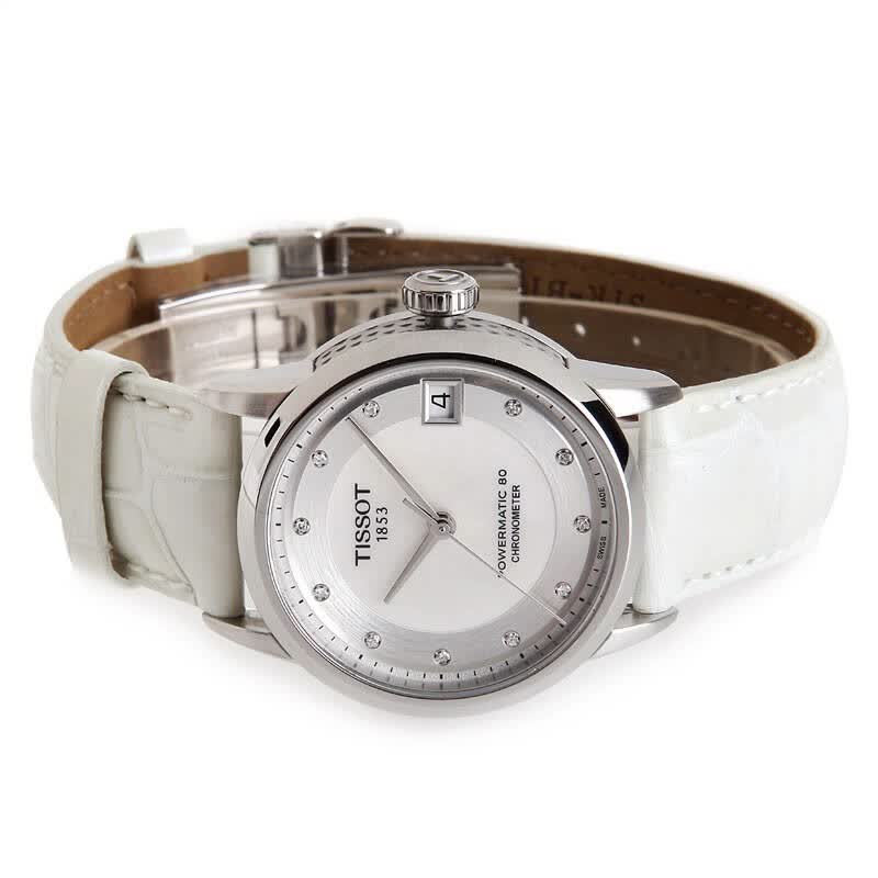 天梭(tissot)手表 豪致系列机械情侣表女表t086.208.16.116.00