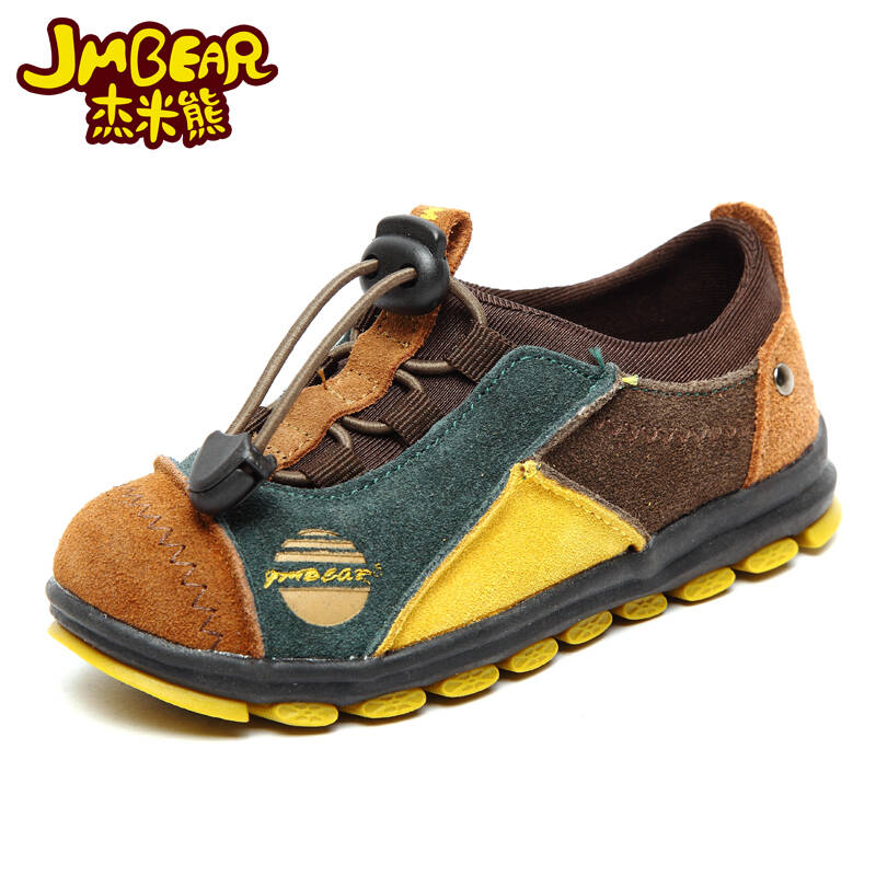 jmbear/杰米熊 2013新款四季休闲时尚男童鞋 j2332070 军绿 30码/19cm