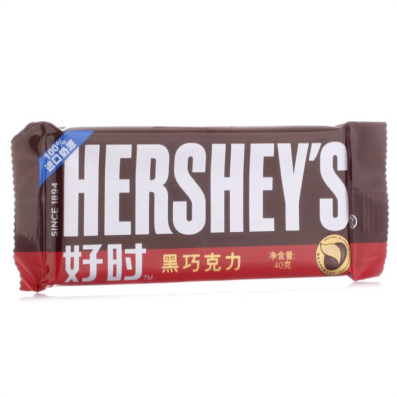 好时黑巧克力排块40g(加量装与正常装随机发售)