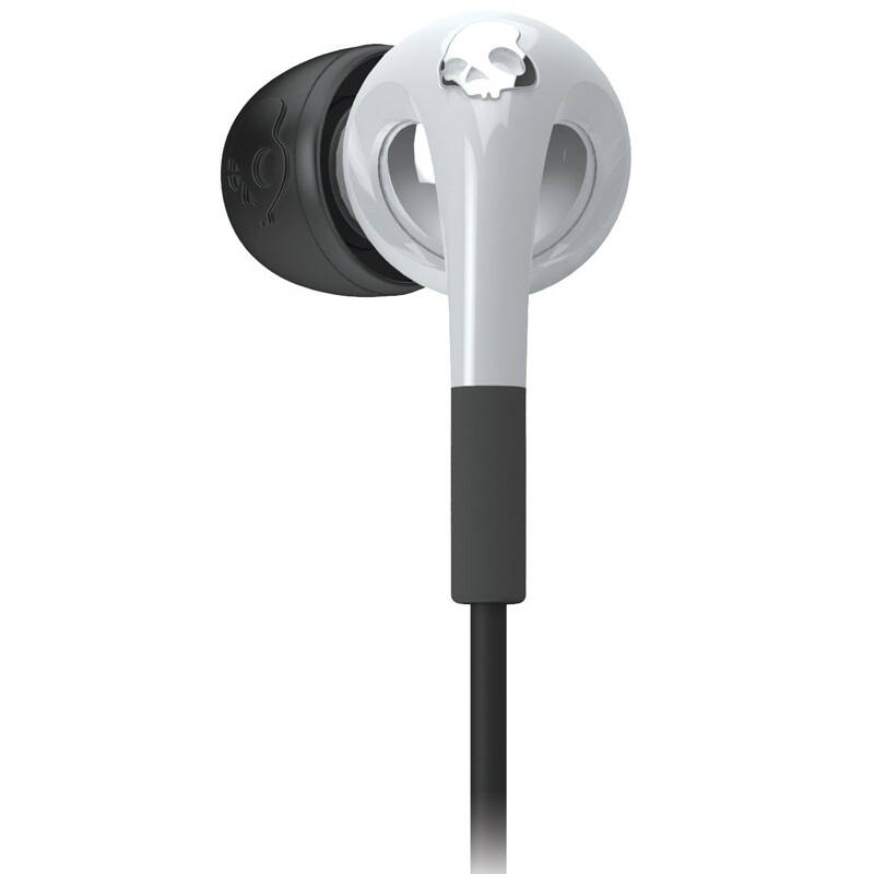skullcandy 骷髅头 fix inear 入耳式耳机/手机通话耳机 白黑