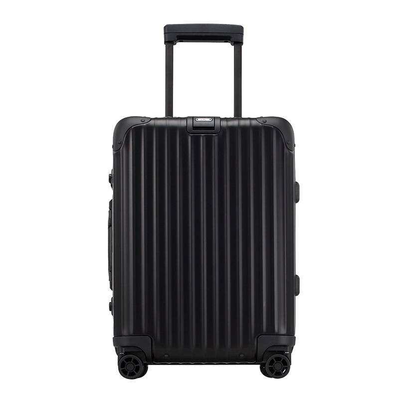rimowa 20寸铝镁合金箱拉杆箱 topas stealth系列黑色 920.52.01.