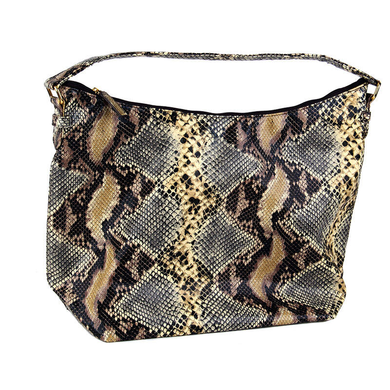 esteelauder雅诗兰黛蛇纹皮质手拎包 单肩包 提包 野性时尚