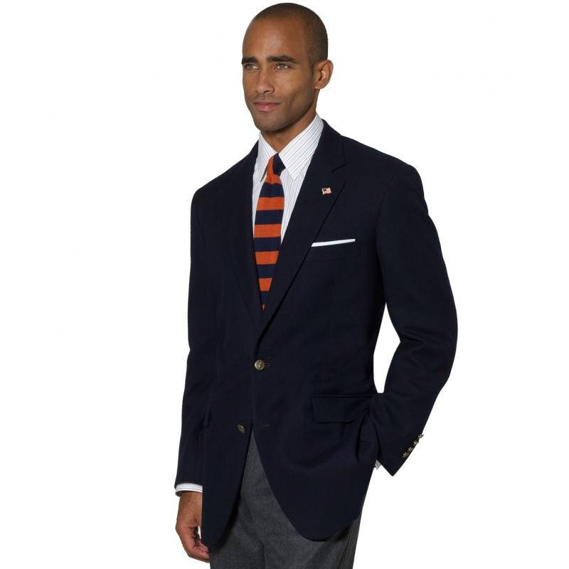 布克兄弟 brooksbrothers 男式休闲西装 q00169519 navy 48 regular