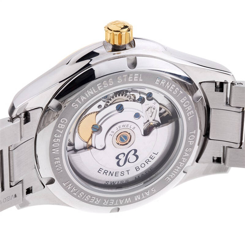 依波路(borel) 布拉克系列 机械男士手表 gb7350w-2599