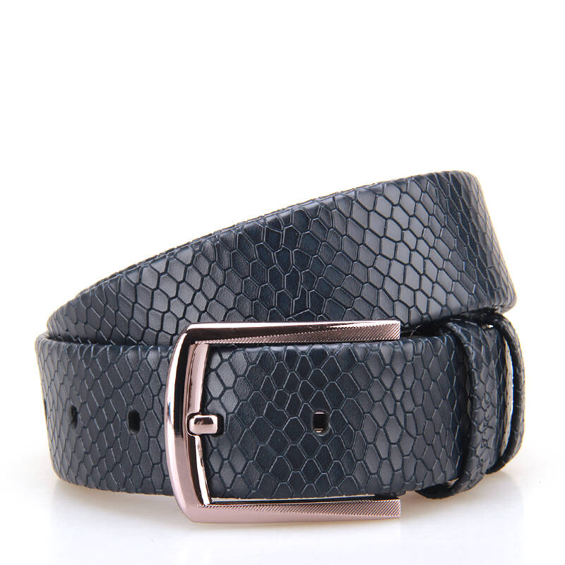 品牌polo圣大保罗时尚男士商务休闲真皮牛皮针扣皮带腰带hkh130621-1