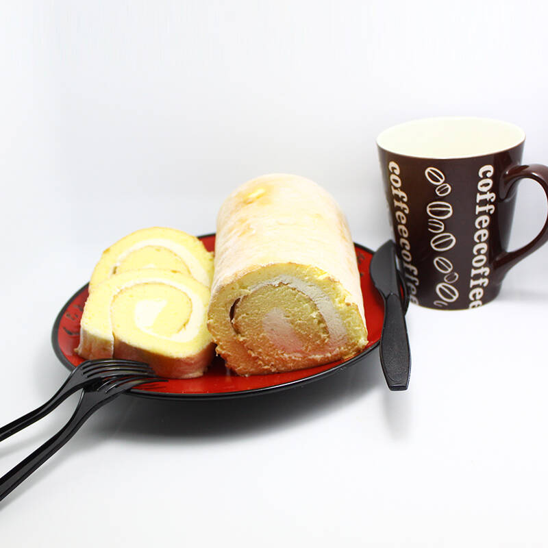 榴莲瑞士卷 300g/盒 附赠刀叉一套 榴莲蛋糕