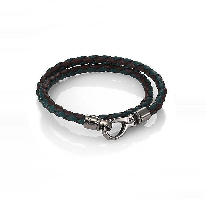 托德斯 tods 男式手链 q00106488 green-brown one size