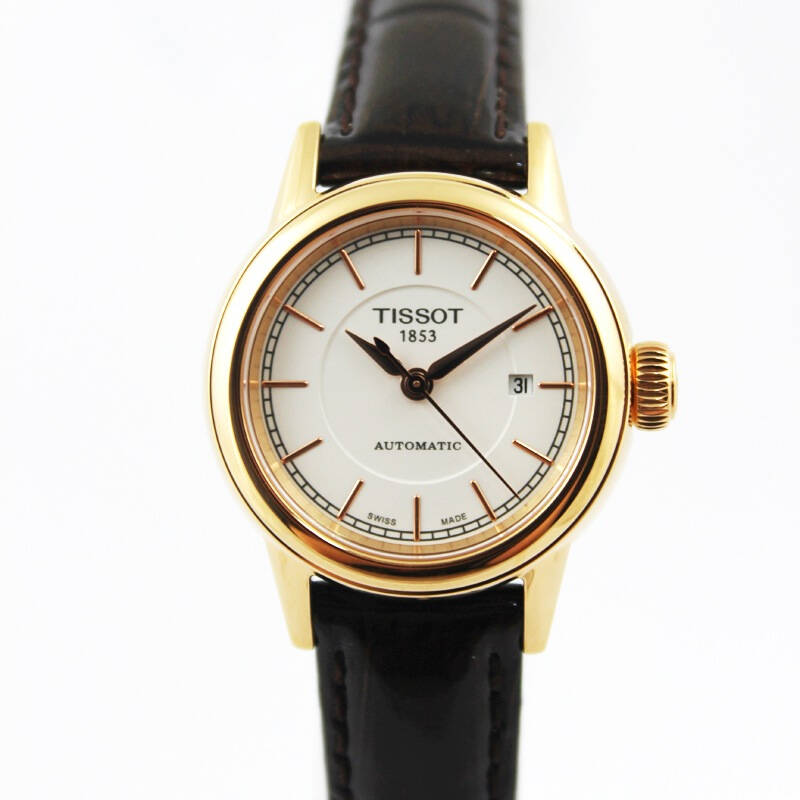 天梭(tissot)手表 卡森系列机械情侣表女表t085.207.36.011.00