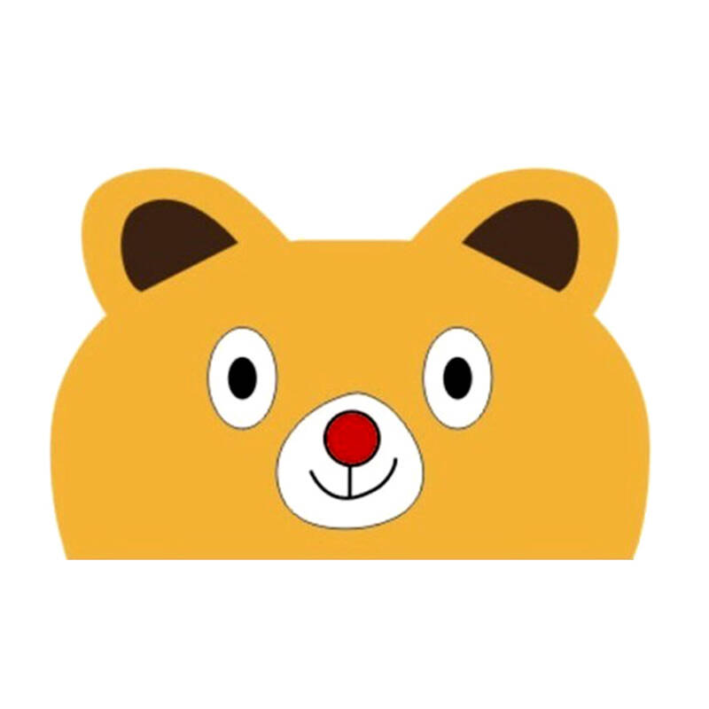 奥弈(aoyi)6层加大超大婴儿全棉纱布口水巾垫背巾 ddbj 黄熊 加大码