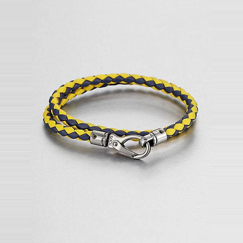 托德斯 tods 男式手链 q00106486 blue-yellow one size