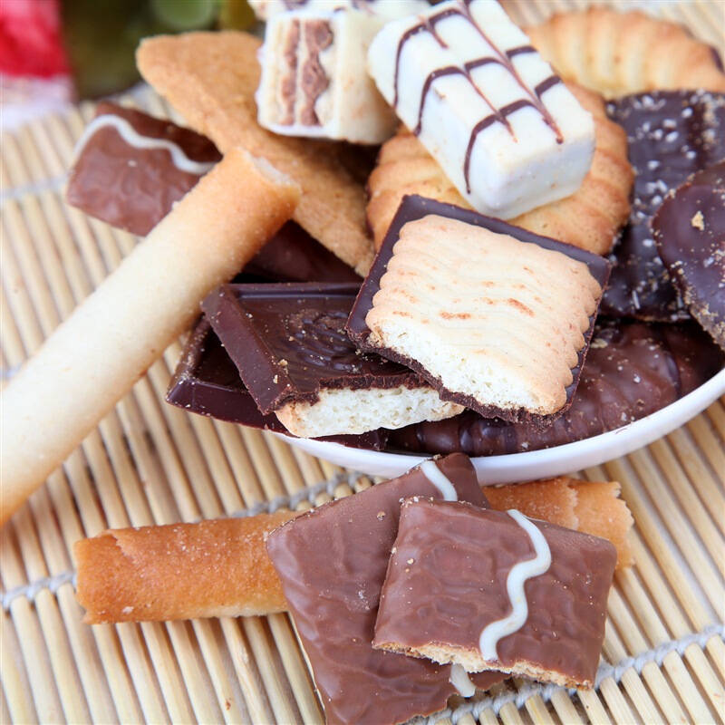 法国进口 delacre 喜乐嘉比利时珍藏巧克力涂层饼干 700g