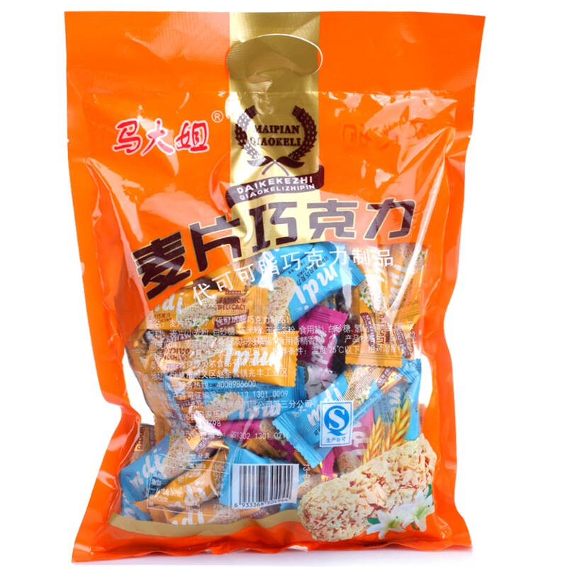 马大姐麦片巧克力500g