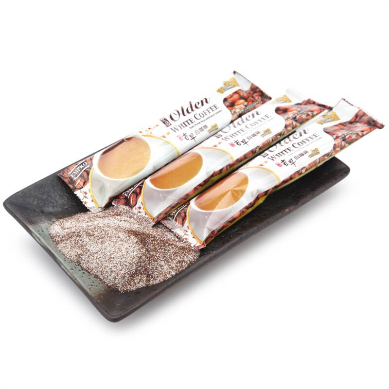 马来西亚进口 cafe olden南洋古早咖啡及奶精(无糖)白咖啡375g