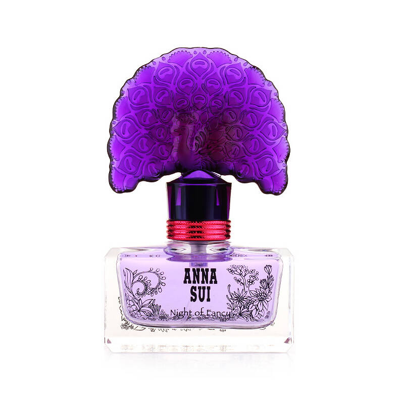anna sui安娜苏紫孔雀女士淡香水75ml