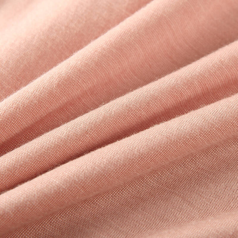 nita妮塔 真丝莫代尔打底背心 女花边修身家居服2b507 赭石红 xl