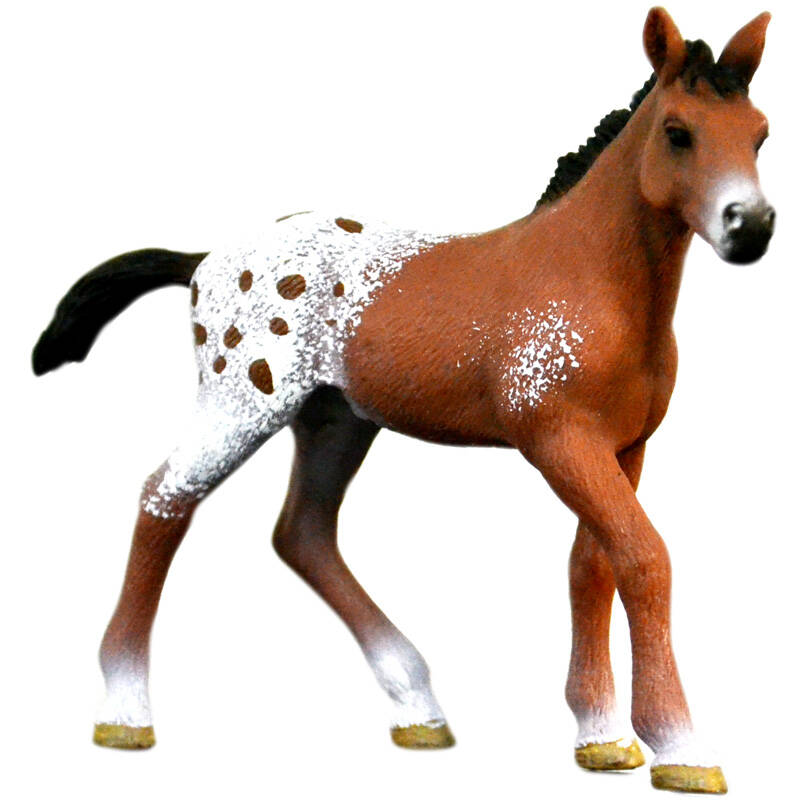 思乐schleich 德国 仿真动物模型玩具 小马 马驹系列 礼物 孩子礼物