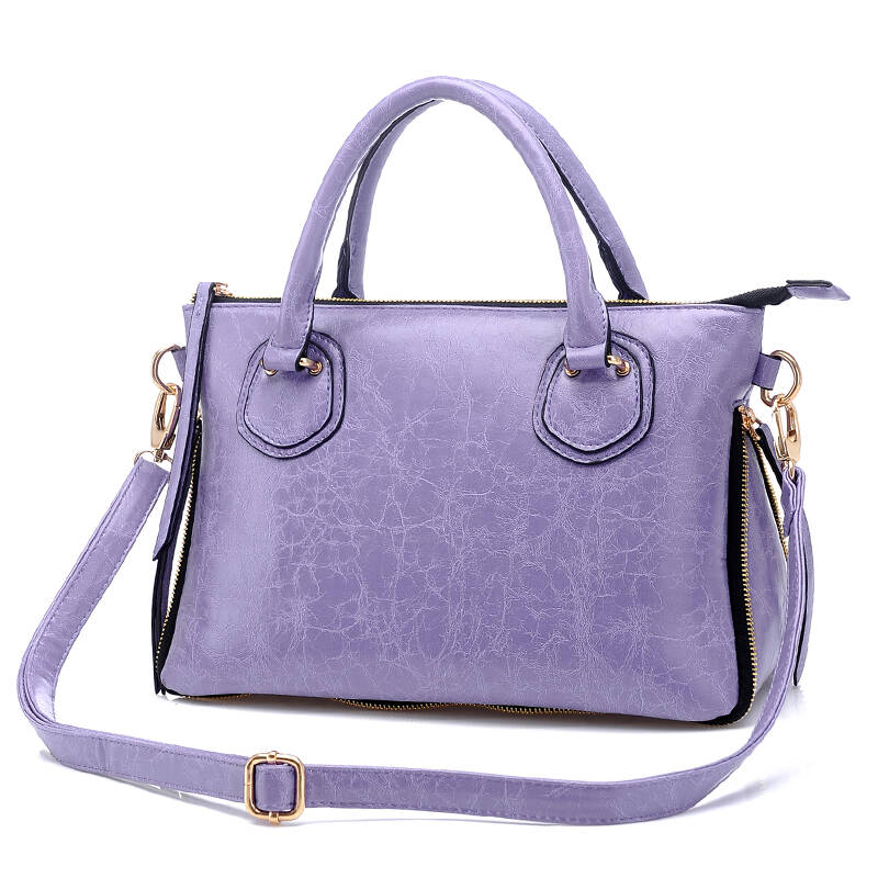 雪曼(sharemodern)2013新款潮流正品女包 韩版浪漫油蜡机车包 女士