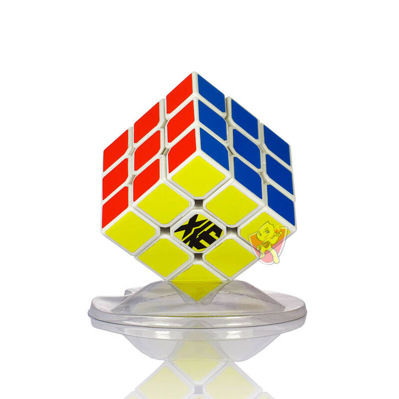 auldey-奇博少年魔方690009 专业竞速型魔方(白底)三