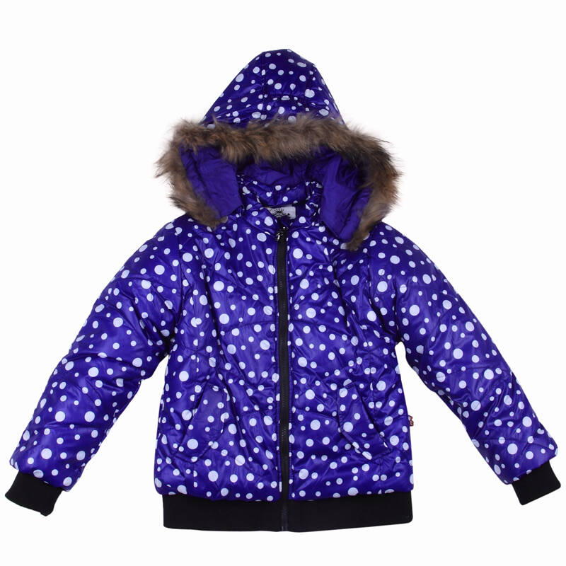 品牌童装momoco玛米玛卡2014秋冬款女童长袖外套25171053 彩蓝 100cm